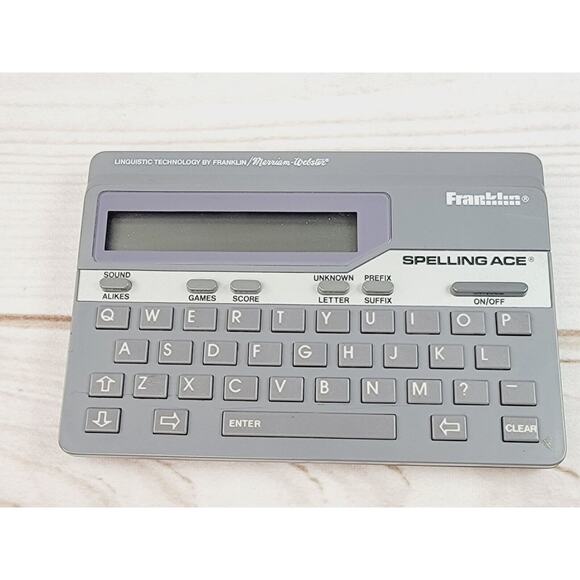 Franklin Spelling Ace Linguistic Model SA-98A Merriam Webster Tested - Picture 7 of 15